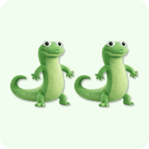 Lizard Plush 2PCS